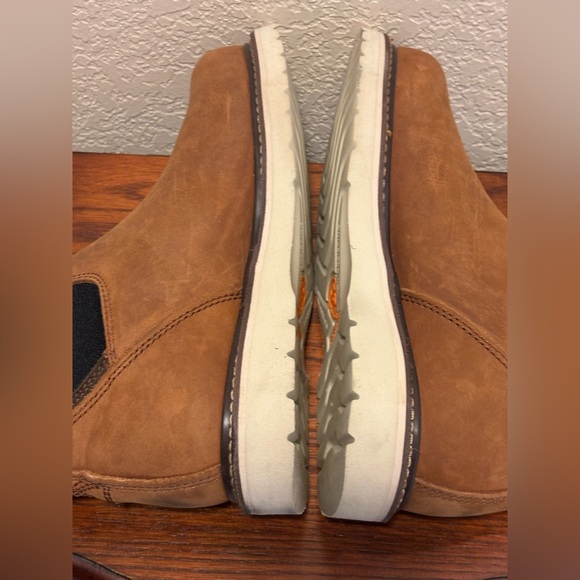 Ariat Wedge Chelsea Tan Rebar Waterproof Boots - Picture 6 of 6